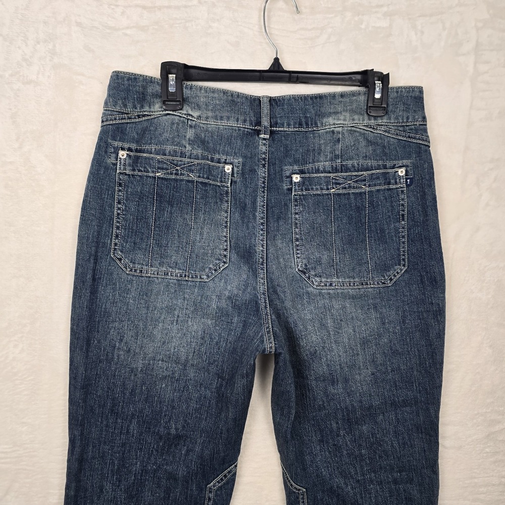 Anthropologie Blue Cropped Jeans - Picture 12 of 14